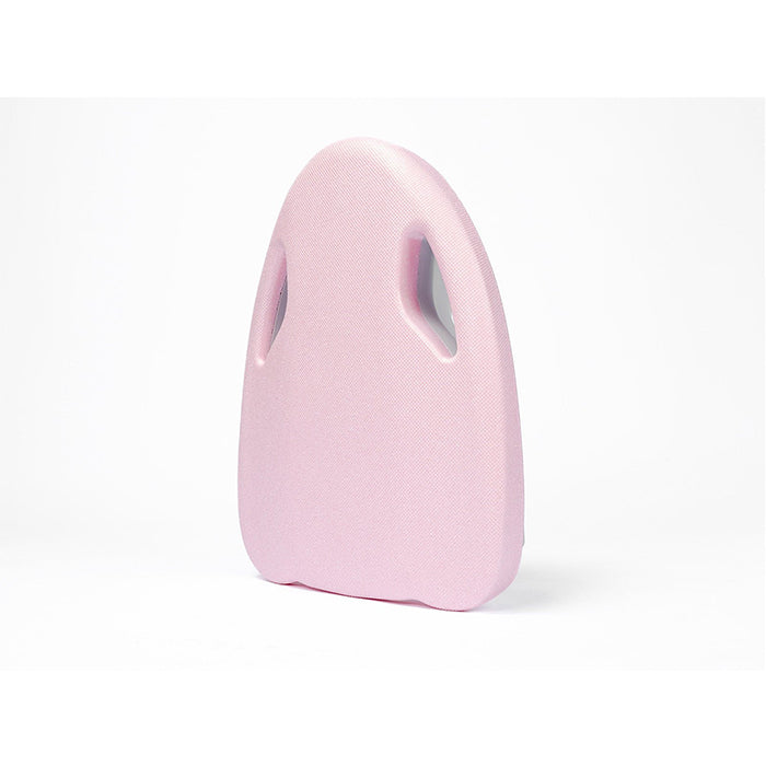 This is the pink Asiwo Mako Electric Kickboard in full view.