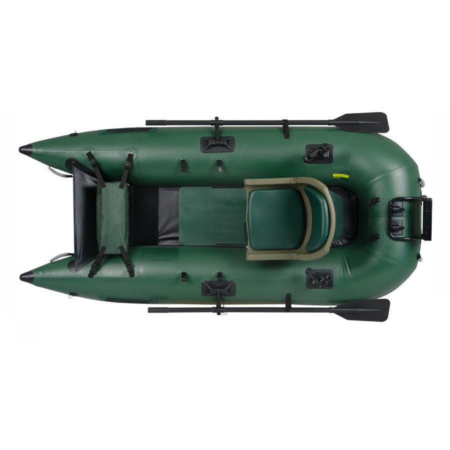 Inflatable pontoon fishing boat deals