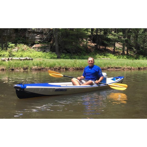 Sea Eagle RazorLite 393rl Inflatable Kayak on the water.
