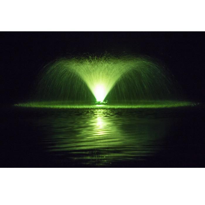 Bearon Aquatics  F1000F 1 Hp Aerating Fountain with Green Light Kit