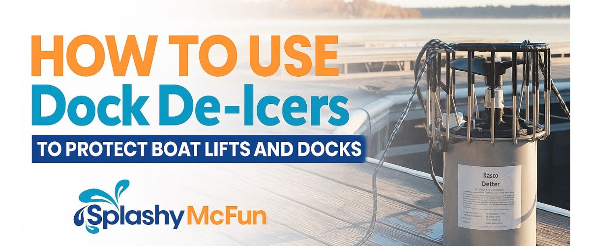 How to Use Dock De-icers to Protect Boat Lifts and Docks