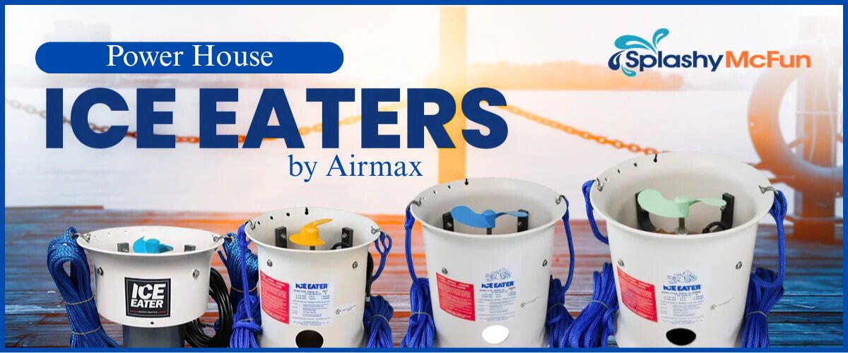 Airmax Power House Ice Eaters - All 4 models are shown side by side.