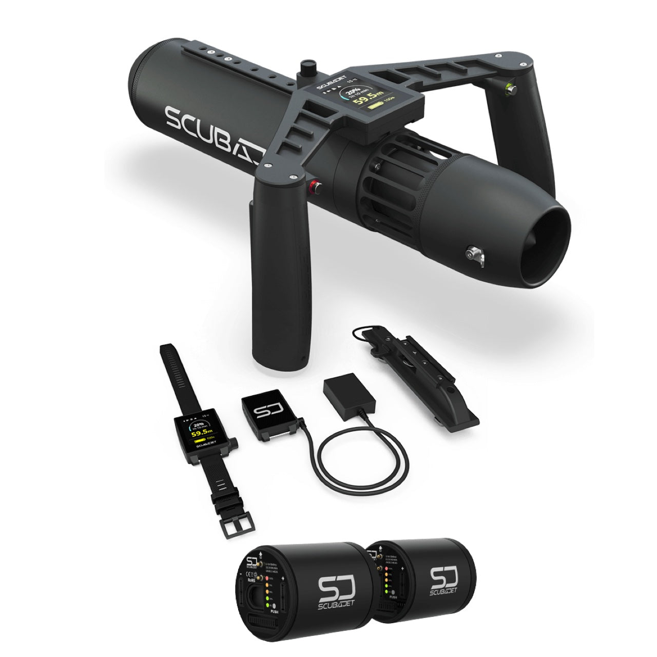 ScubaJet Underwater Scooter and Paddlesport Motor