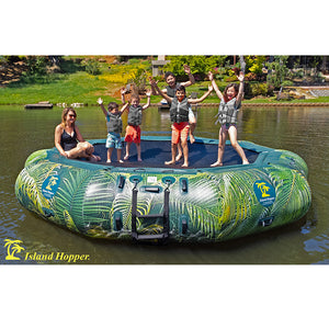 Island Hopper 15' Lakeside Island Hopper Water Bouncer