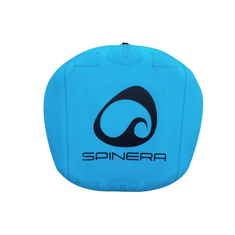 Spinera  Let's Go 2 boating tube bottom side with logo on a white background