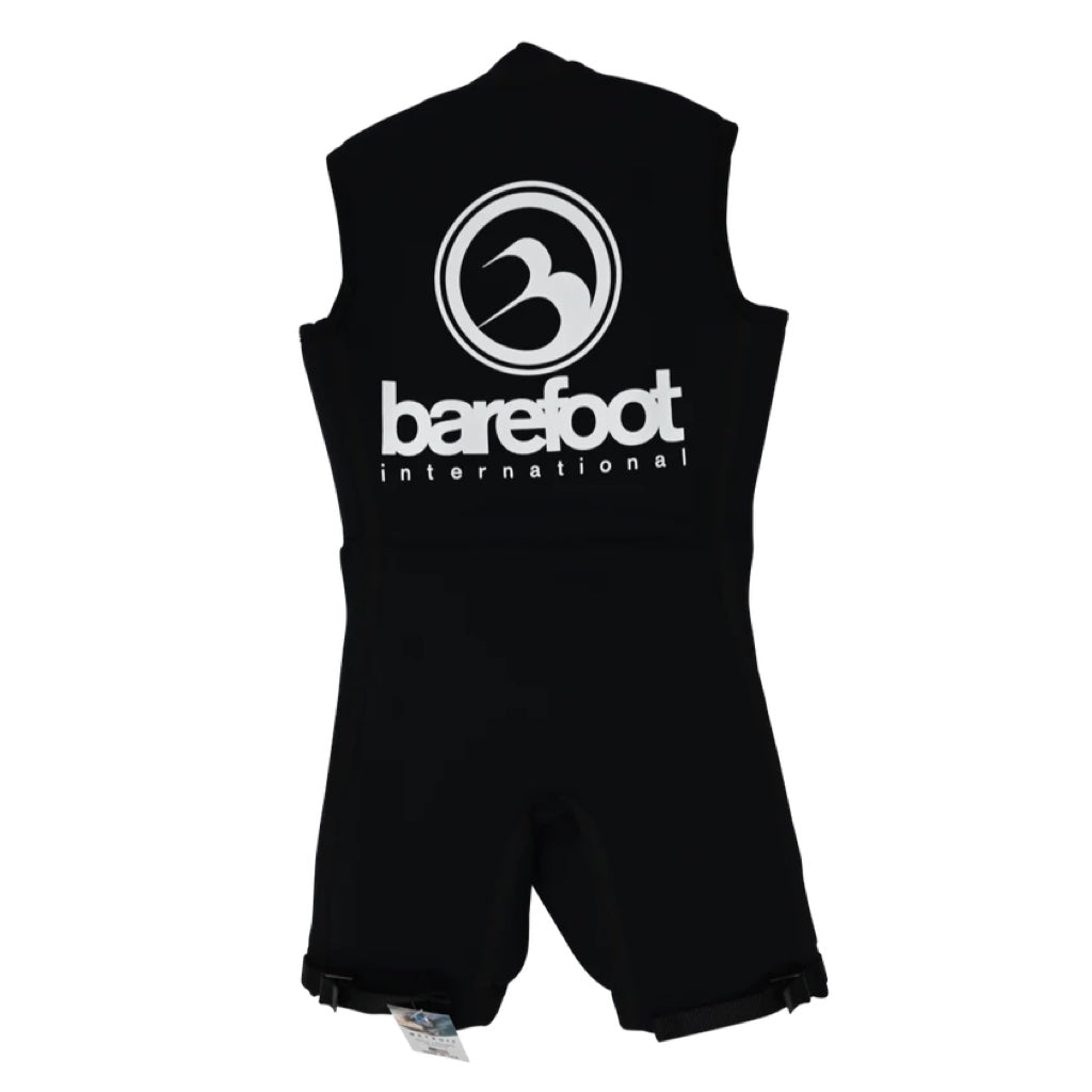 Barefoot International Iron Sleeveless Wet Suit all black