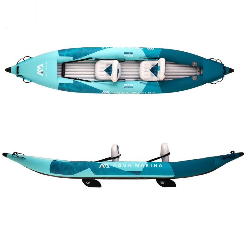 Aqua Marina Betta Inflatable Kayaks | 1, 2 & 3 Person - Splashy McFun