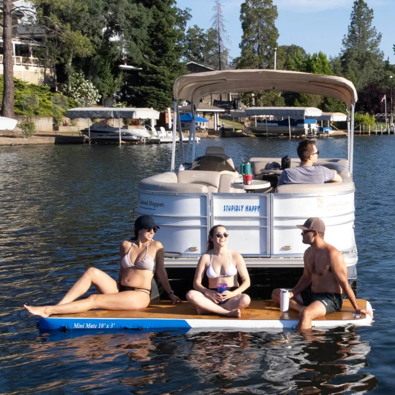 Island Hopper Inflatable Mini Mate Yacht Dock 10′ x 3′