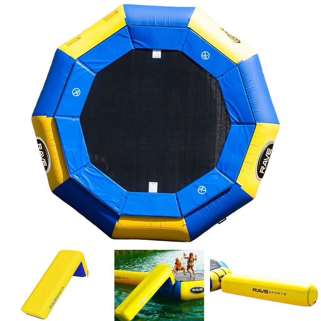 Rave Aqua Jump Water Trampoline and Floating Water Park