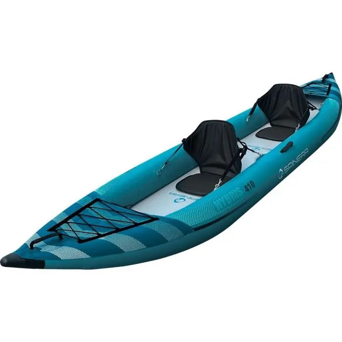 2 person aqua inflatable kayak on a white background