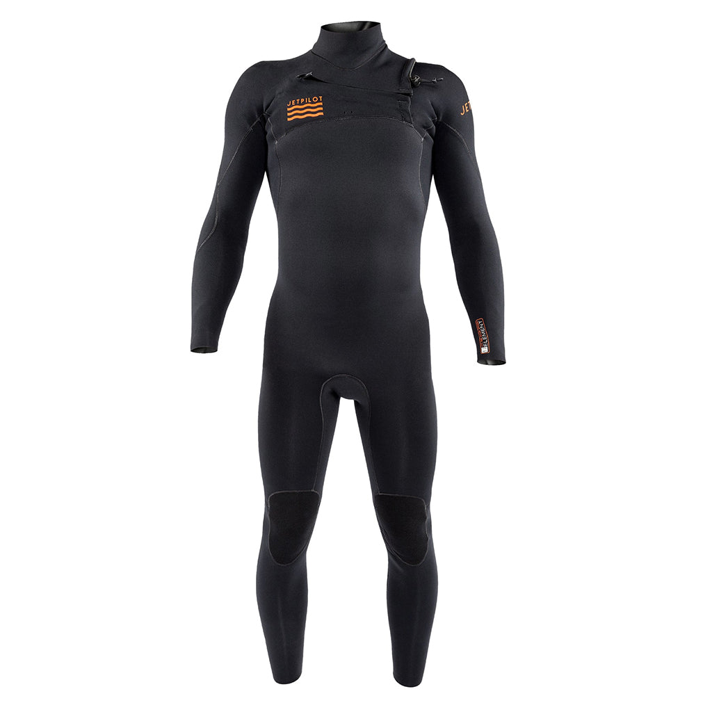 This is the full front view of the JetPilot L.R.E. Element 3-2 GBS Wetsuit.