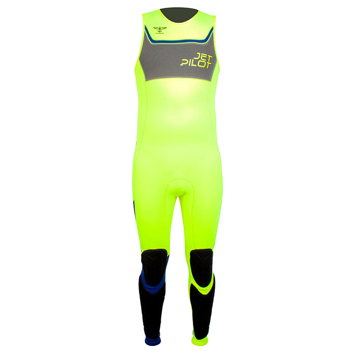 This is the full front view of the Neon Navy Jetpilot F-86 Sabre John Wetsuit.