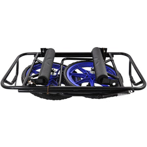 This displays how the Seattle Sports Paddleboy ATC All-Terrain Center Cart look like when disassembled.