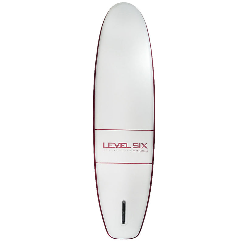 Level Six Ten Six HD Inflatable SUP full back-view.