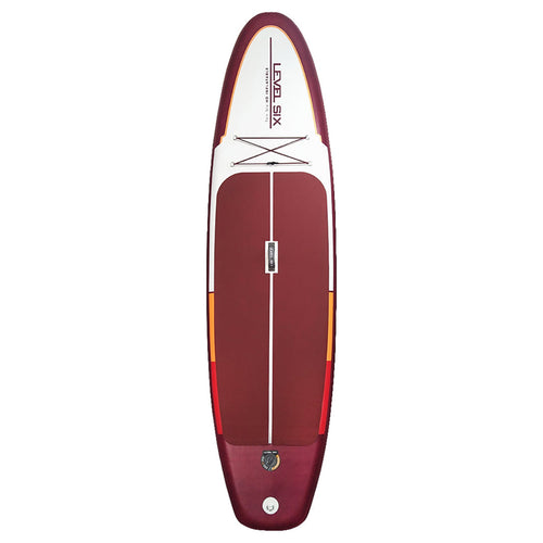 Level Six Ten Six HD Inflatable SUP full frontal-view.