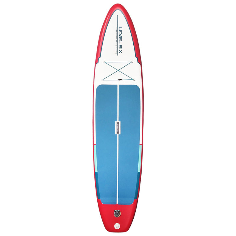 Level Six Eleven Six HD Inflatable SUP full frontal-view.