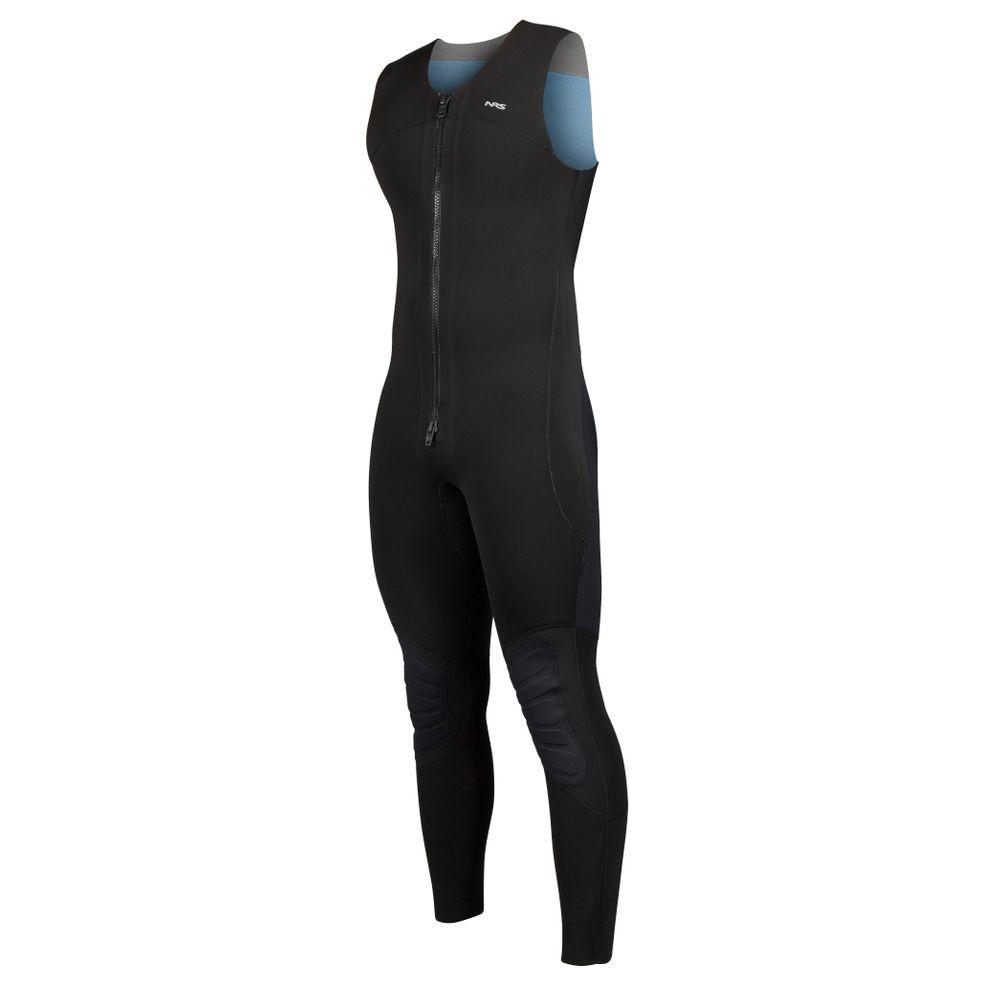 NRS Mens 3.0 Farmer John Sleeveless Wetsuit 45-degree right front/side view