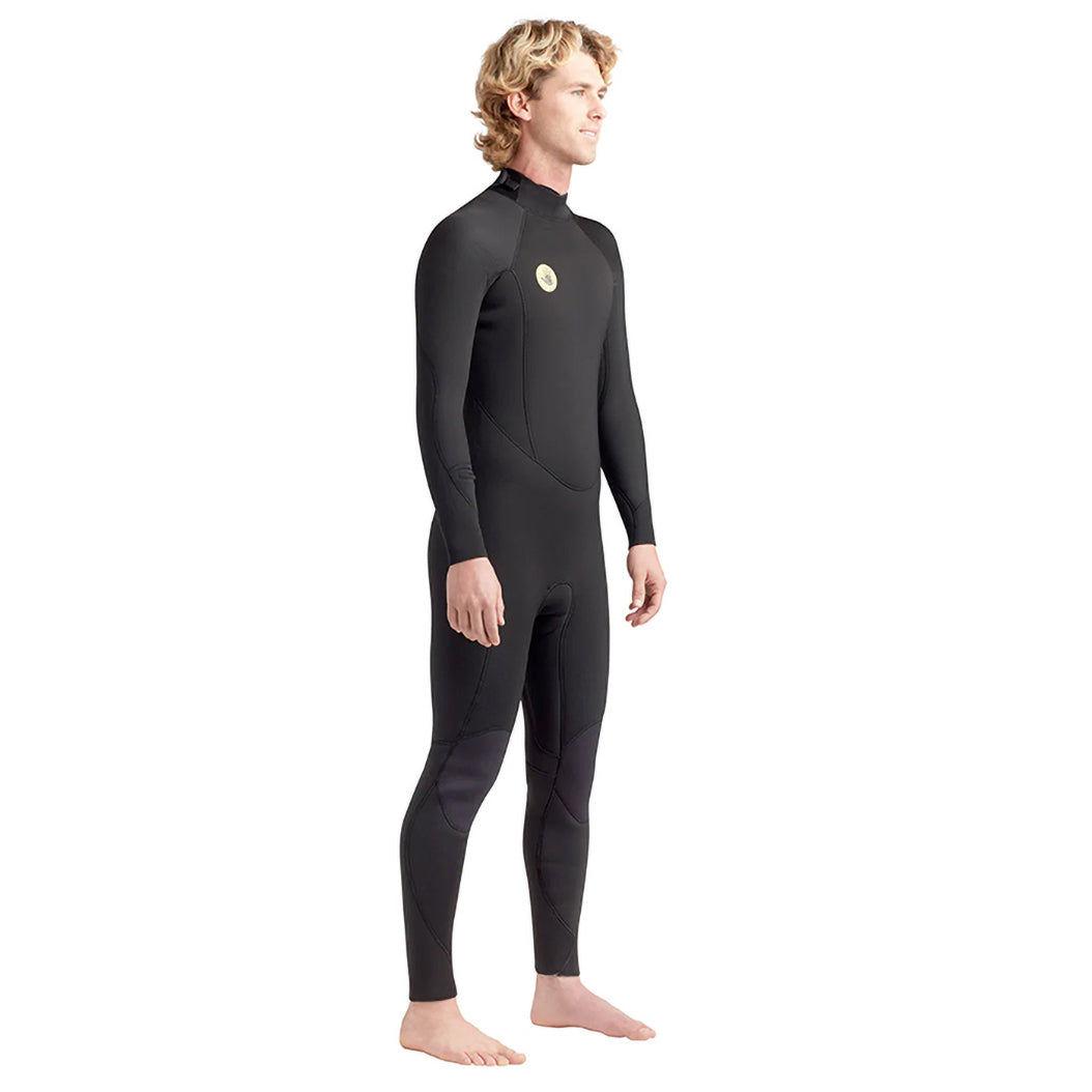 Body Glove Heritage 3/2MM Back-Zip Mens Full Suit - Black
