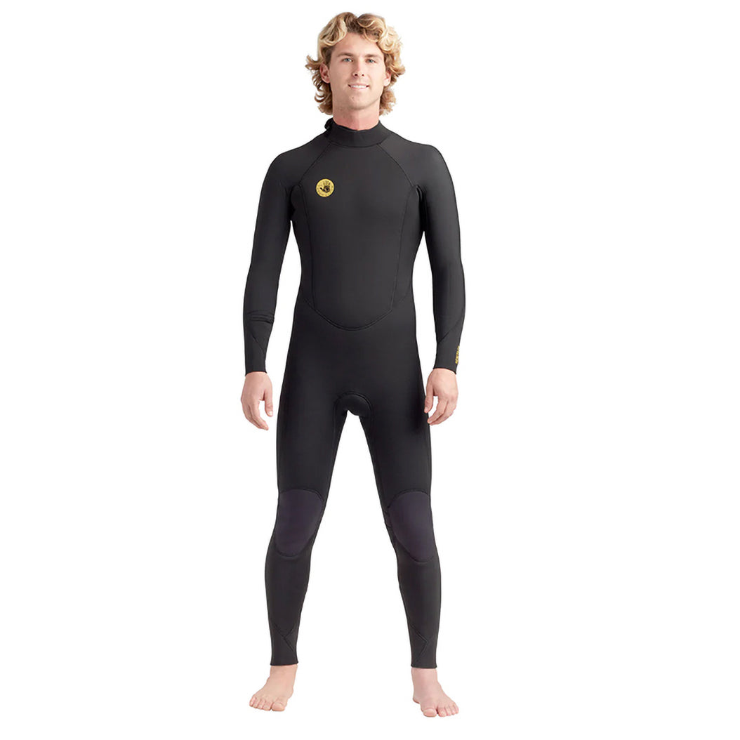 Body Glove Heritage 3/2MM Back-Zip Mens Full Suit - Black