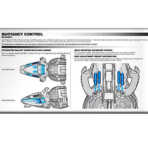 Details of the Yamaha 220Li Seascooters Automatic Buoyancy Control for the Yamaha Underwater Scooters