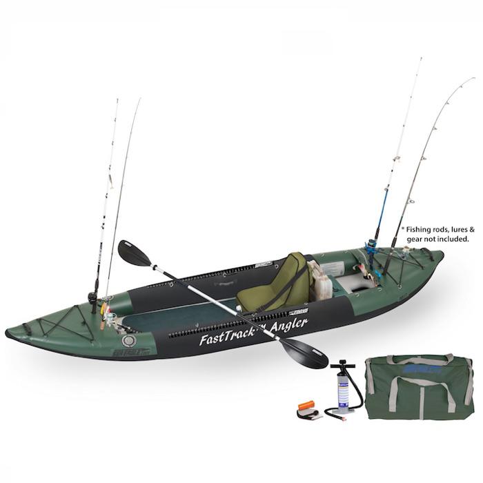 Sea Eagle 385fta FastTrack Angler Series Inflatable Kayak Deluxe Solo