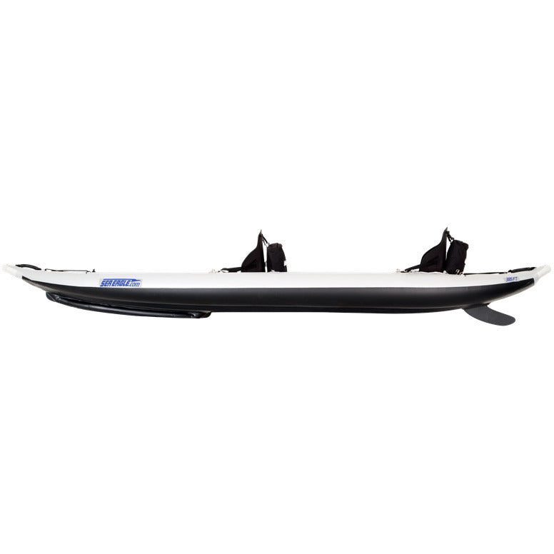 Sea Eagle FastTrack 385FT Tandem Inflatable Kayak side view. 