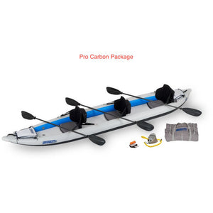 Sea Eagle FastTrack 465FT Tandem Inflatable Kayak Pro Carbon Package