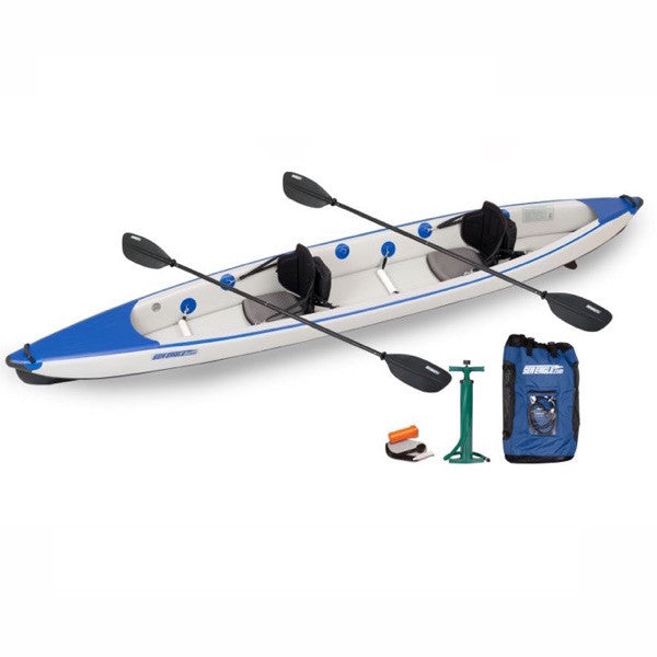 Sea Eagle Inflatable Fishing Kayak With Motor - sporting goods - by owner -  sale - craigslist