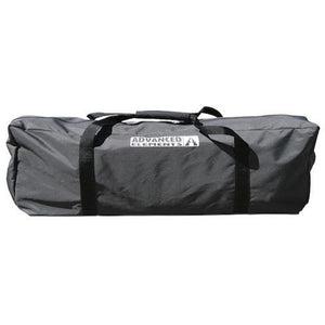 Black carry bag for the Advanced Elements Solo AdvancedFrame Inflatable Kayak