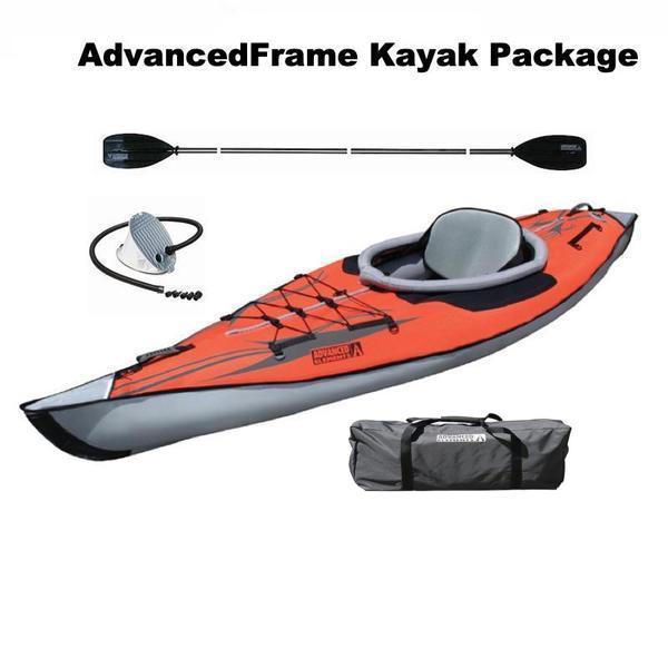 Advanced Elements 1 Person AdvancedFrame Inflatable Kayak Discount Package