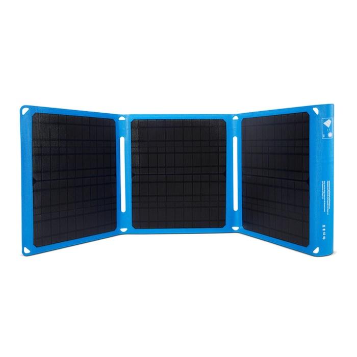 Bixpy SUN45 Waterproof Solar Panel Blue with black solar panels