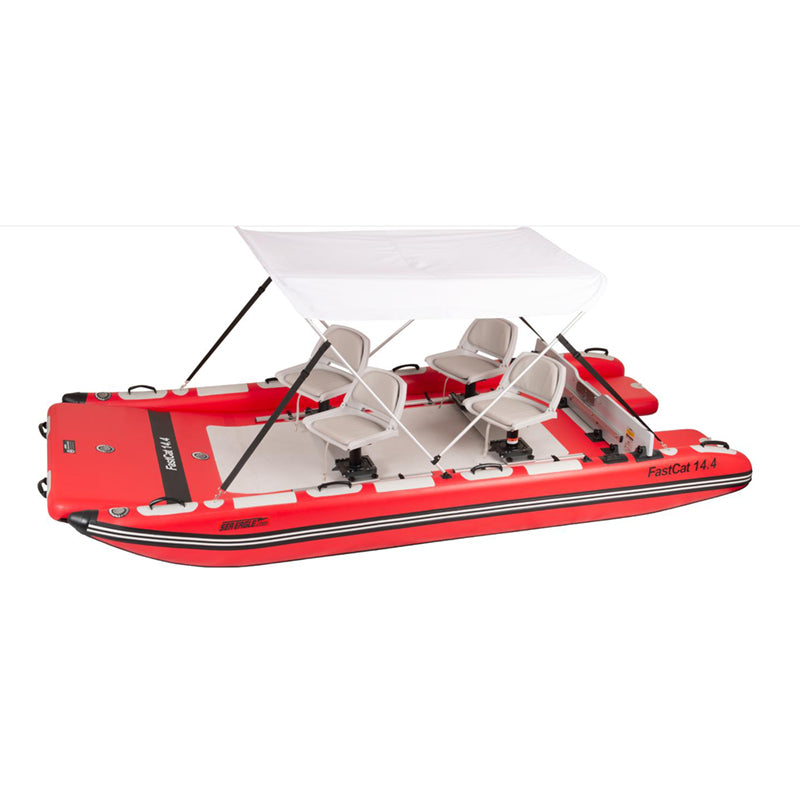 Sea Eagle FastCat 14 Key Feature: Canopy Attachment System
