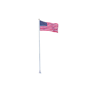 Dock Edge Flexi-Flag™ 18' Flagpole with USA flag