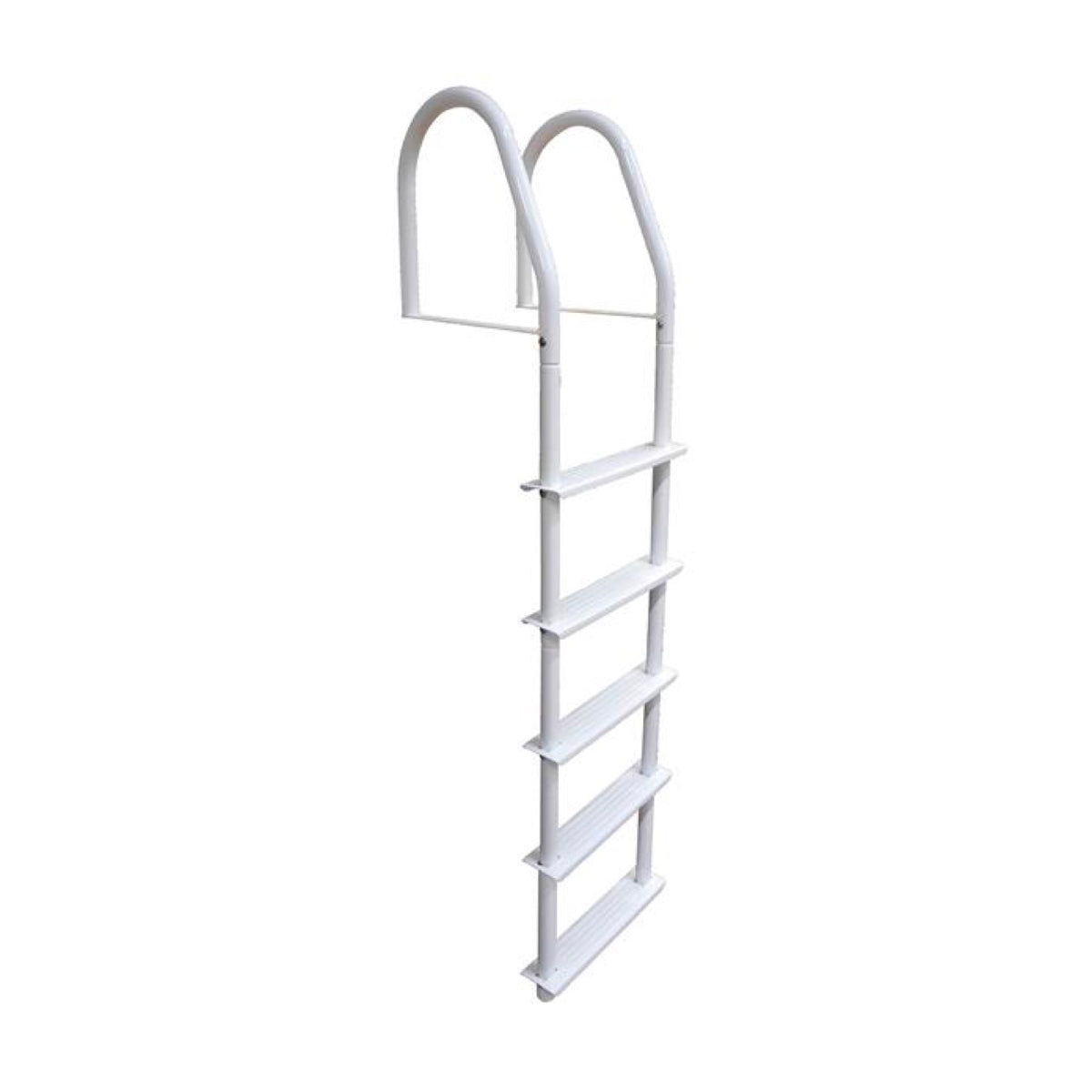 Dock Edge Howell DE2105F Galvalume Fixed 5-step Swim Ladder for Dock
