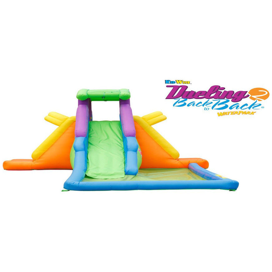 KidWise Dueling 2 Back to Back Water Slide