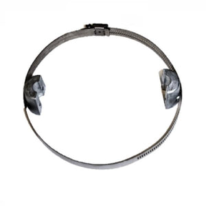 Electrolysis Kit for PowerHouse Ice Eater.  Silver band with 2 aluminum anodes attached. 