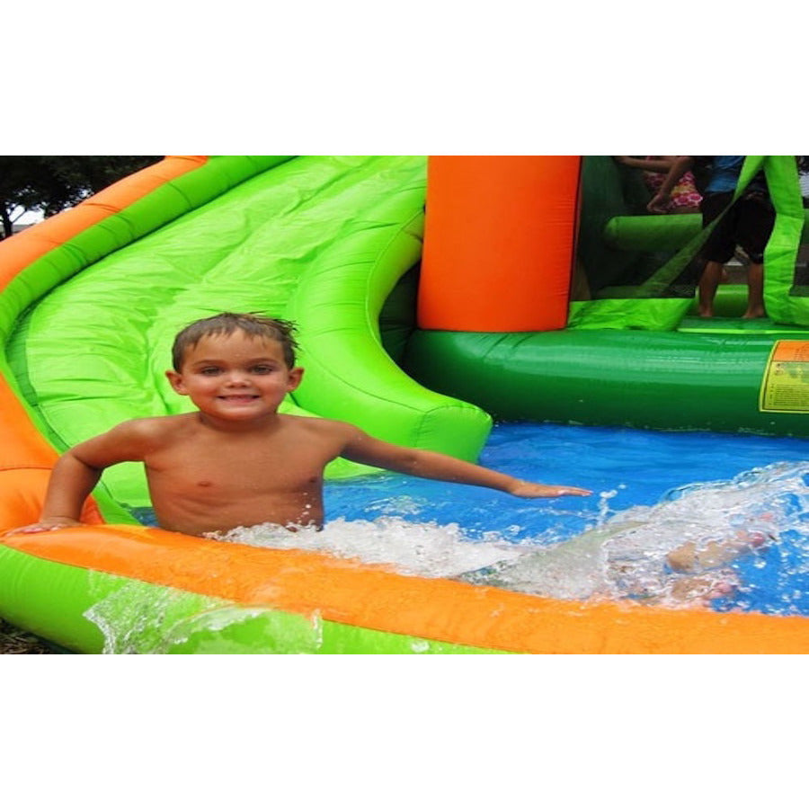 KidWise Endless Fun 11 in 1 Inflatable Bounce House and Water Slide