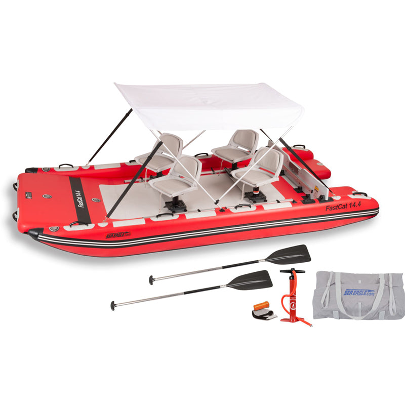 Sea Eagle FastCat 14 Swivel Seat package