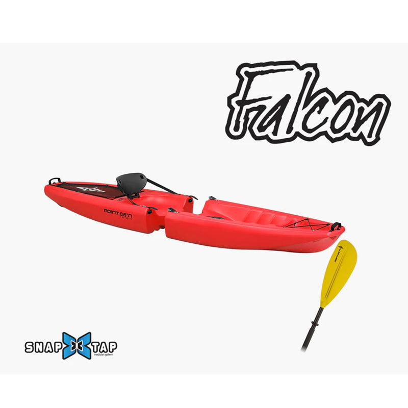 Falcon Modular Kayak with paddle.