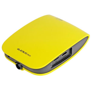 Home base of the Chasing Gladius Mini Underwater Drone.  Dynamic yellow top is bright and sleek with a grey highlights.