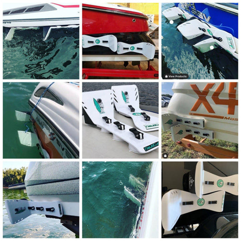NautiCurl Wake Surfing Wake Shaper Splashy McFun