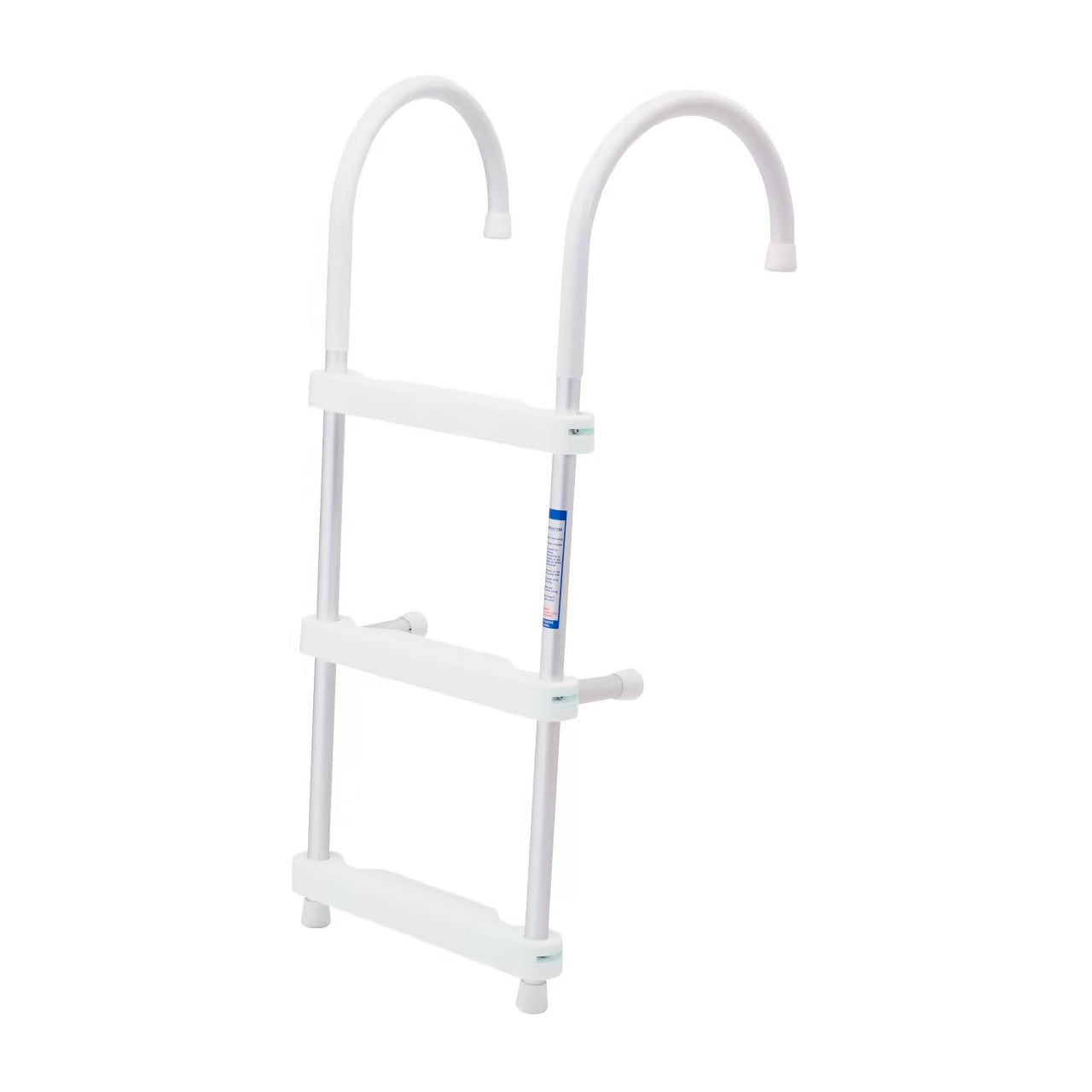 JIF Marine DMT3-7 3 Step Gunwale Hook Ladder - 7 inch steps