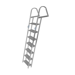 JIF Marine ERR7 7 Step Folding Dock Ladder Aluminum