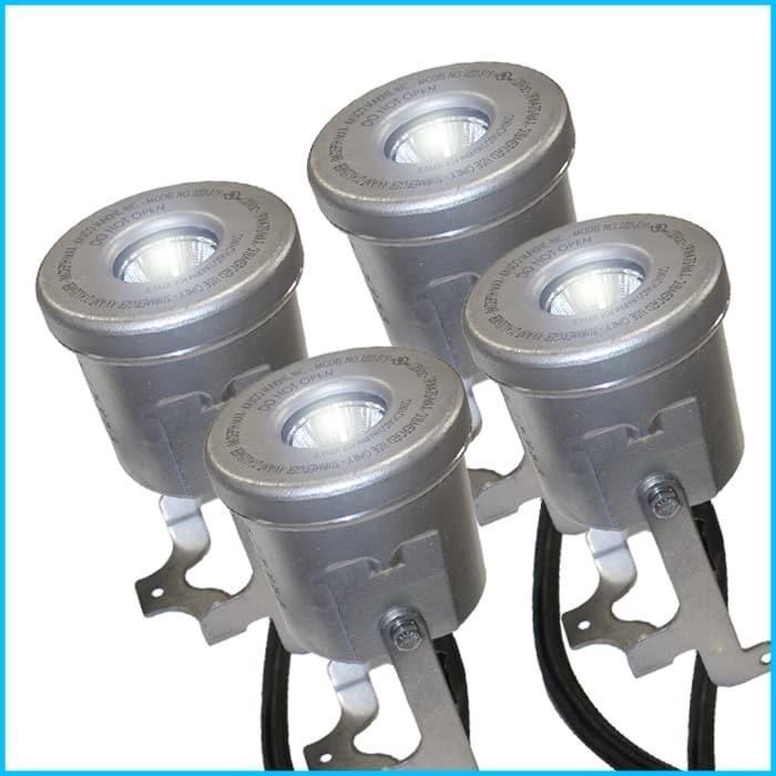 Kasco 4 Fixture LED Light Kits - Stainless Steel