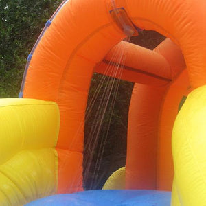 KidWise Summer Blast Waterpark mister at the top of the slide