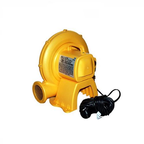 KidWise blower for bounce house.  Yellow blower with black cord.