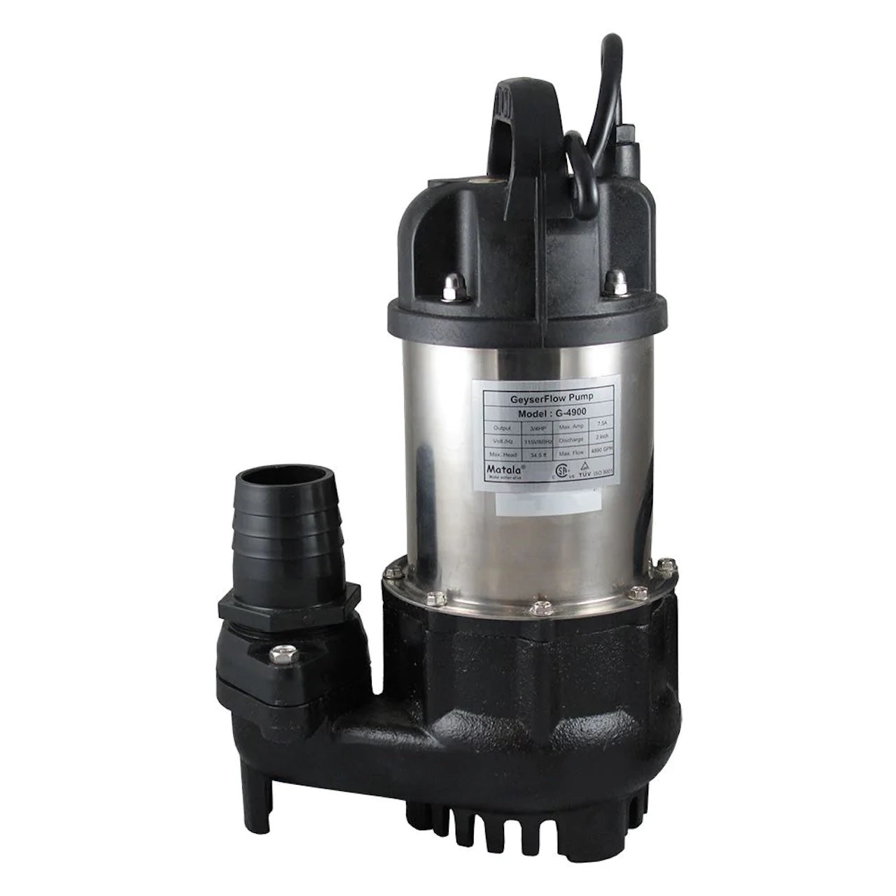 Matala GeyserFlow G-4900 3/4 hp water pump