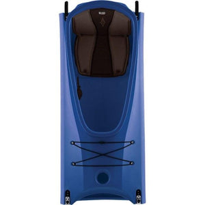 Point 65 Mercury Kayak middle section in blue.  The padded seat is black and located inside the shell.