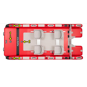Sea Eagle FastCat 14 Key Feature: Multiple Safety Air Chambers