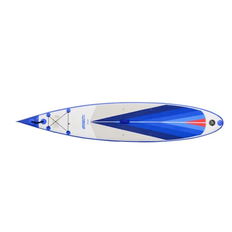 Sea Eagle NeedleNose 126 Inflatable SUP top view.